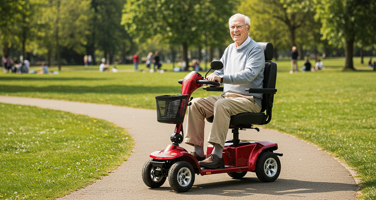 Making Everyday Life Easier for Older Adults mobility scooter